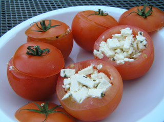 recept Barbecue tomaten met feta