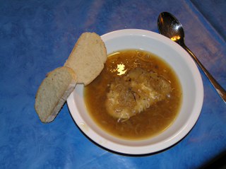 recept Franse uiensoep